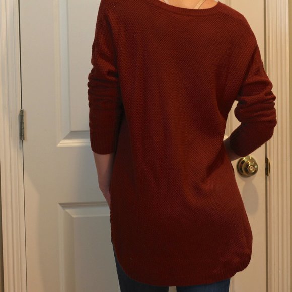 Rust Orange Sweater - Picture 2 of 3